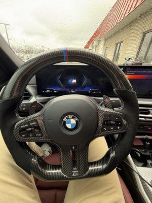 Carbon Fiber G20 Steering Wheel
