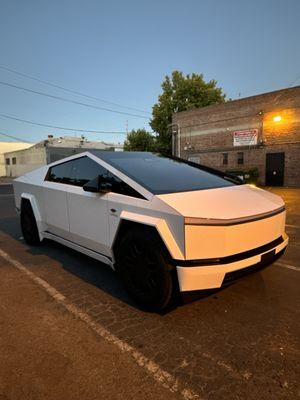 cyber beast limo tinted