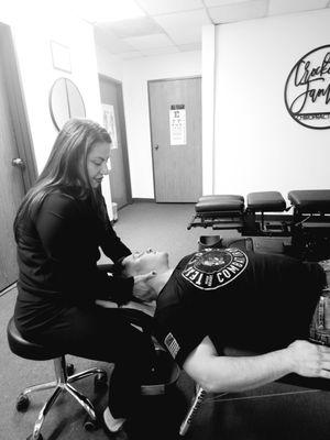 Neck pain, headaches