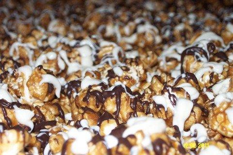 Double-Chocolate Caramel Corn