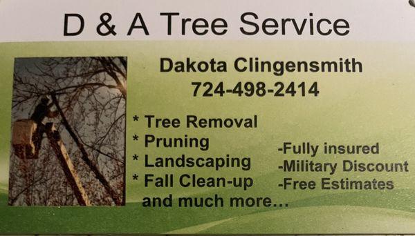 D & A Tree & Landscaping