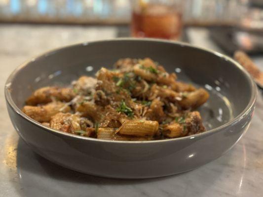 Rigatoni with Beef Shortribs.
