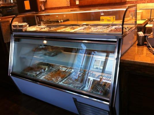 Fresh meats ready to be ordered