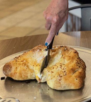 Meal Lovers Calzone.