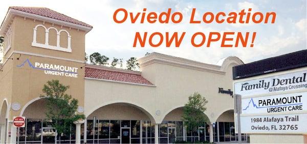 Now open on the corner of Chapman & Alafaya in Oviedo