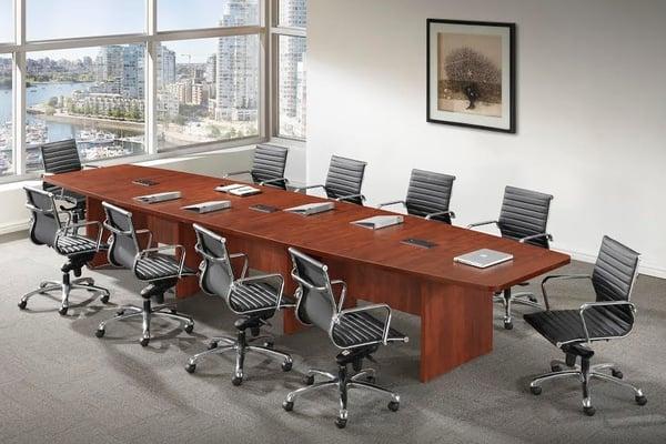 Conference Room Tables and Office Chairs by Baystate Office Furniture. baystatefurniture.com