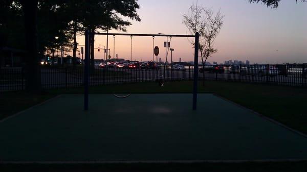 Swings & the Sunset