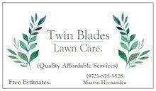 Twin Blades Lawn Care