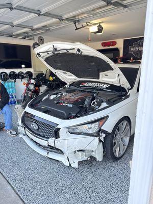 The owner really took care of my vehicle it looks better and newer than before.