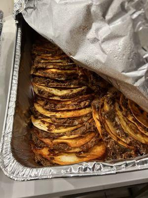 Quesabirria party tray was a huge hit!