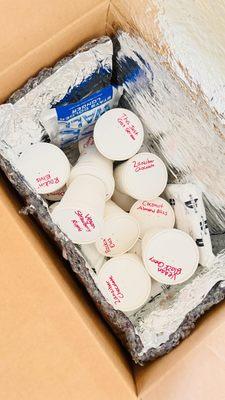 Finally! After a long hiatus, I coyld no longer fight off my craving for black cherry ice crm! I'm happy!