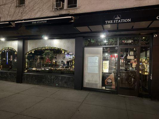 The Station at night