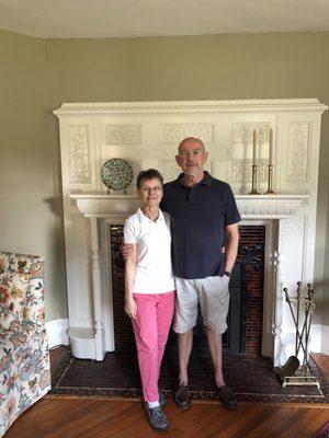 The friendly Innkeepers, Mike & Chris