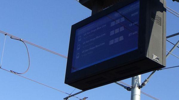The Time boards are of the best Ideas that when you want to know the next one you have them broken down in time .