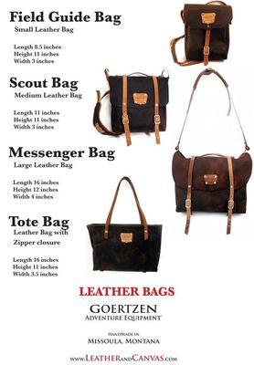 Hand made in Leather Bags.