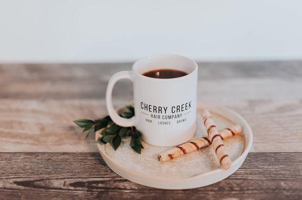 We offer an array of amenities to offer you while you wait and your hair processes.