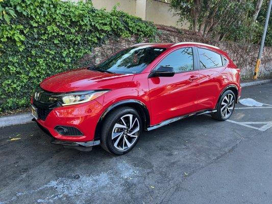 04-02-25-2019 Honda HRV - Exxel Collision Center - Like new again! Thank You! Richard Walther