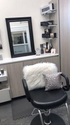 Sit in the queens chair at Hair By Austin.