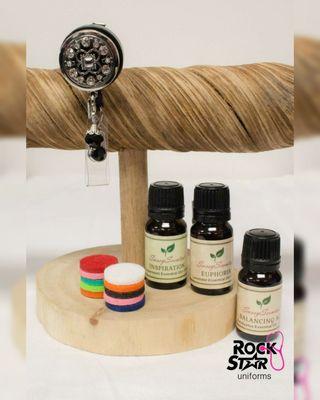 SassyBadge Oil Diffuser ID Badge Holder & Oils