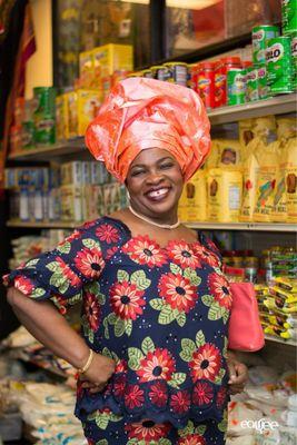 Humble Owner of Charlotteway's Tropical Market Momma Charlotte