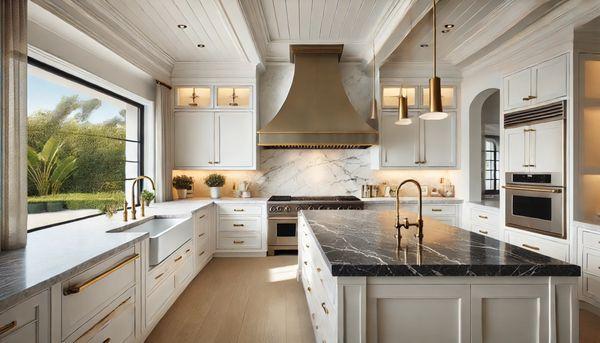 Stunning kitchen remodel by New Cali Construction @ Culver City CA