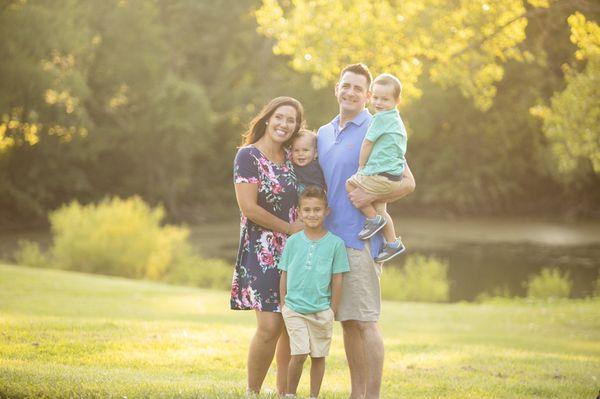 This is Senior Attorney, Christopher Barnds' Family. The reason he works so hard for others and advocates for fair and just outcomes.