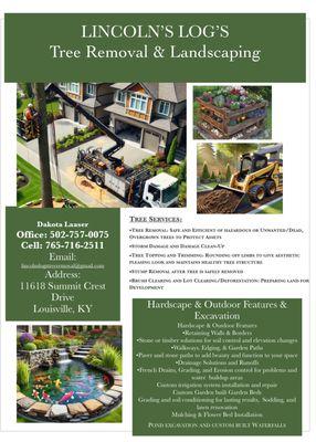 Lincoln’s Logs Tree Removal And Landscaping