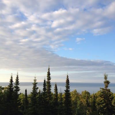 View from my cabin's deck