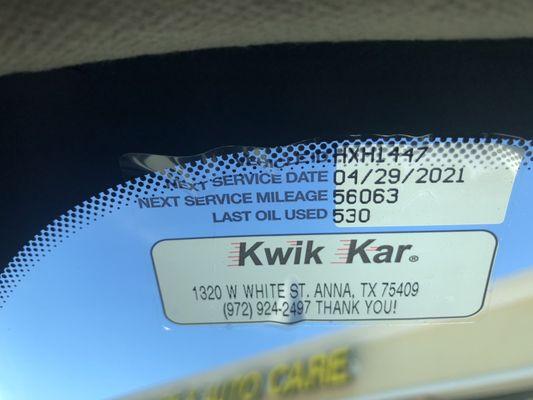 Kwik Kar Lube & Auto Care