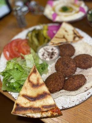 Falafel plate