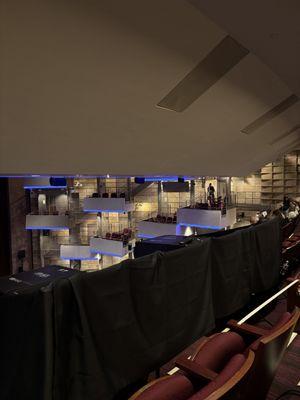 Box Seats inside Buell Theater
