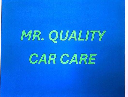 Mr Quality Car Care