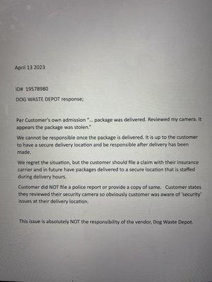 Very offensive and unprofessional