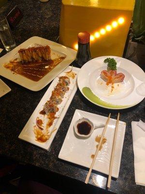 Cherry Blossom, Hot Summer , & Double hamachi