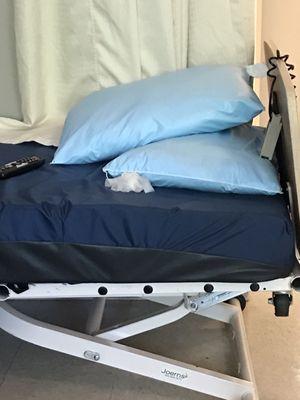 Trash left on my mothers bed. We found this after returning from chapel.