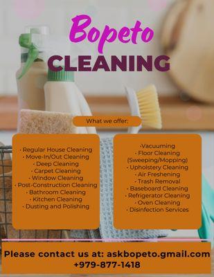 Bopeto Cleaning