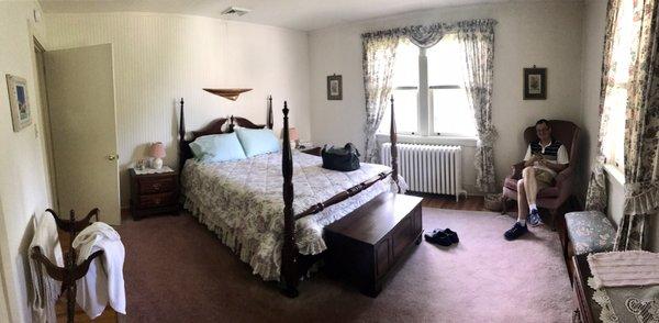 This was my room, bed was as hard as a rock