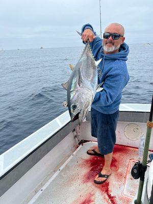 Captain Frank with a Bluefin