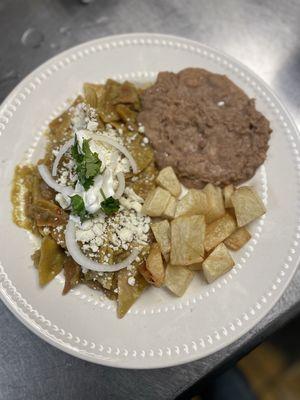 Chilaquiles verdes