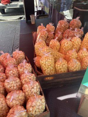 I picked up two small bags for four dollars each