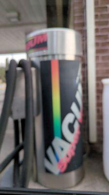 Vacuum at the gas station
