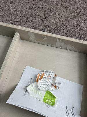 Changing tray sticker nightmare