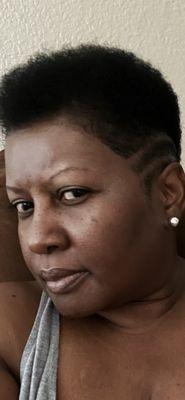 My haircut/design by Lesile