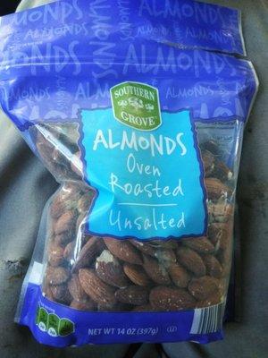 Life is much better with almonds.lol