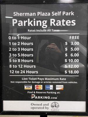 Sherman Plaza Self Park
