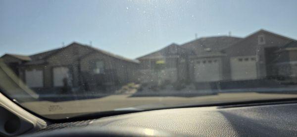 After a $200 full detail: Streaks on all windows