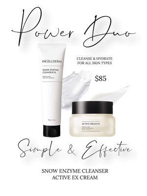 Snow Enzyme cleaner. Cleans out your pores and skin