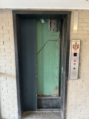Broken elevator