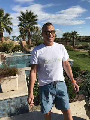 Me at parents house in Palm Springs...