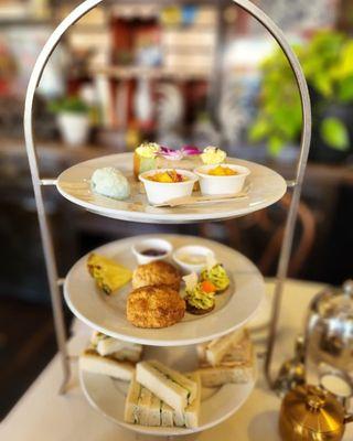 A serving for tea for 2